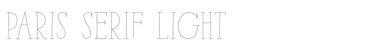 Paris Serif Light